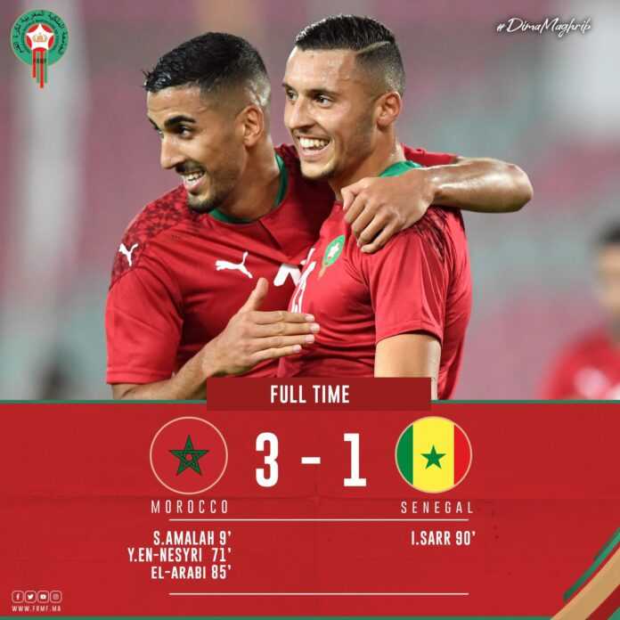 Maroc bat Sénégal
