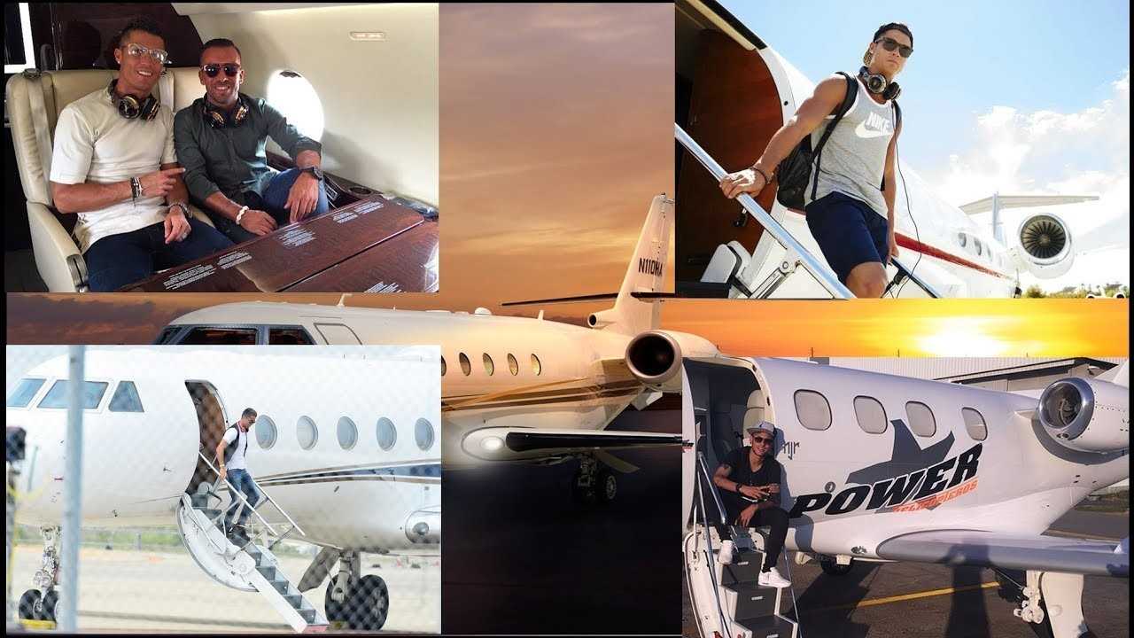 Cristiano Ronaldo possède le jet privé le plus cher