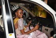 Miss Tourisme Ouganda Bridget Kyeru réclame sa voiture