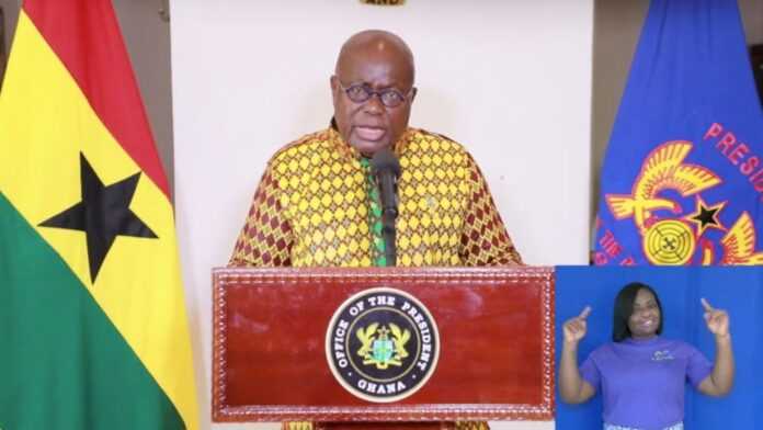 Le Président du Ghana, Nana Akufo-Addo