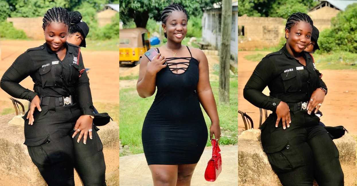 Ama Serwaa Dufie, "la plus belle femme au service de la police du Ghana"