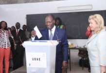 Le vote d'Alassane Ouattara