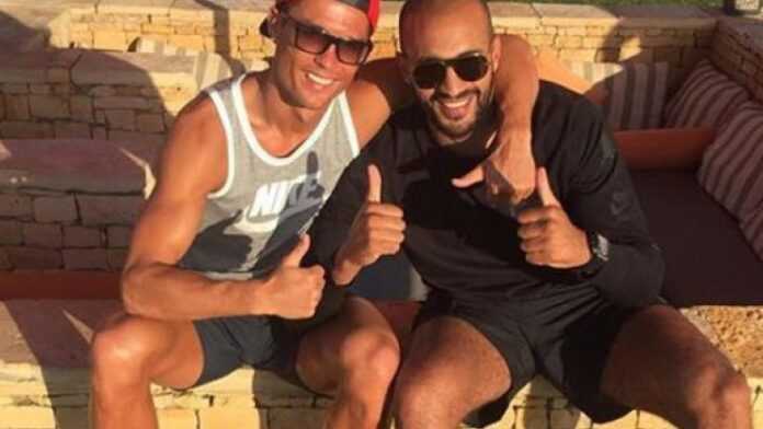 Cristiano Ronaldo et Badr Hari