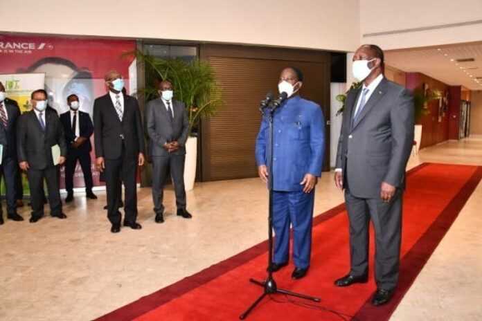 Rencontre entre Ouattara et Bédié