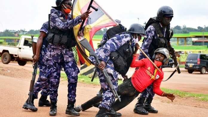 Ouganda police