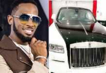 D’banj acquiert une Roll Royce Wraith personnalisée