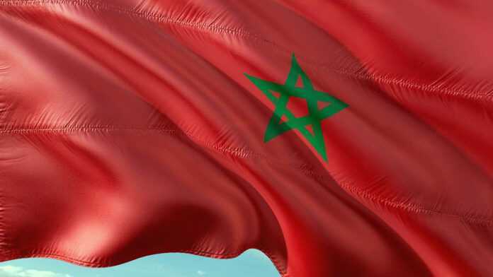 Bandera de marruecos
