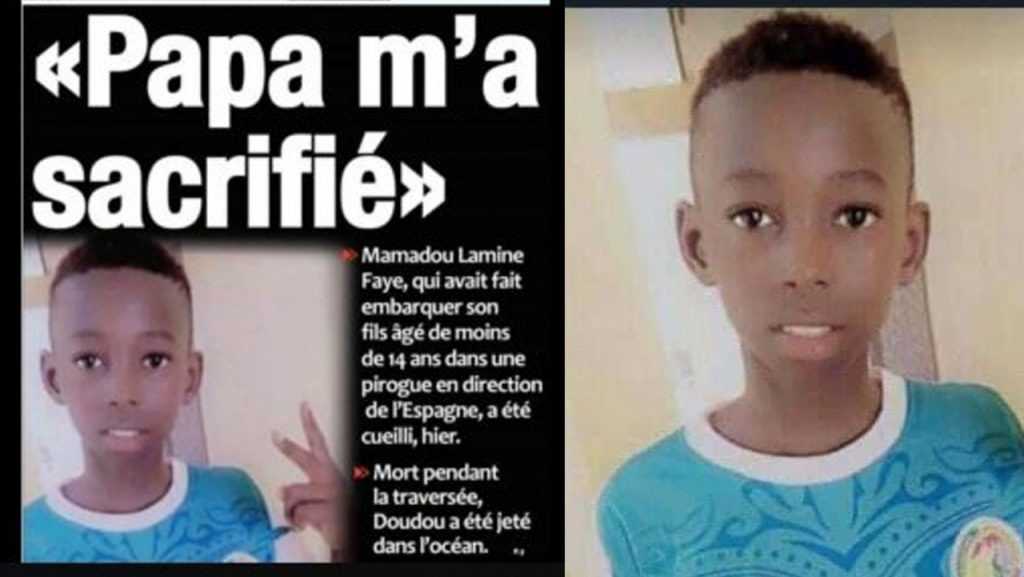 Sénégal, Mort du migrant de 14 ans : un mois de prison ferme pour le père