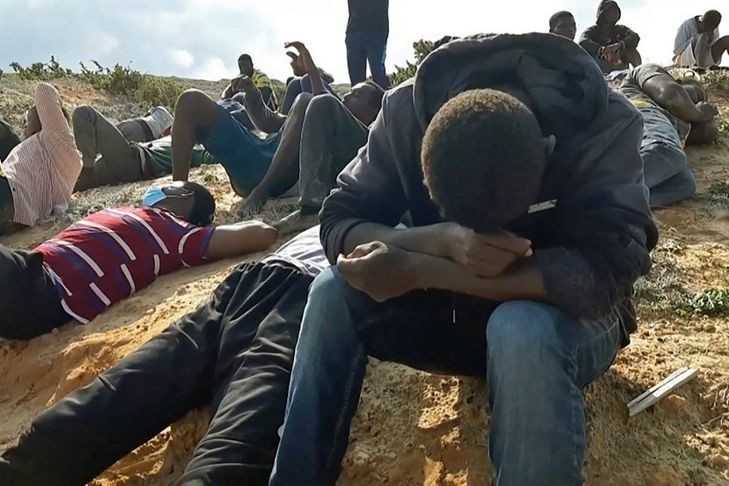 Garde cotes libyens migrants