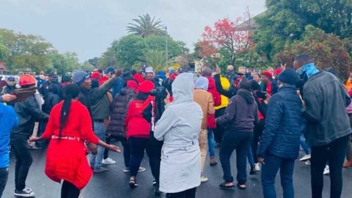 Manifestation de l'EFF