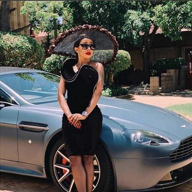 La voiture de Kelly Khumalo sera reprise