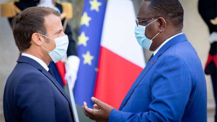 Emmanuel Macron et Macky Sall