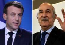 Emmanuel Macron et Abdelmadjid Tebboune