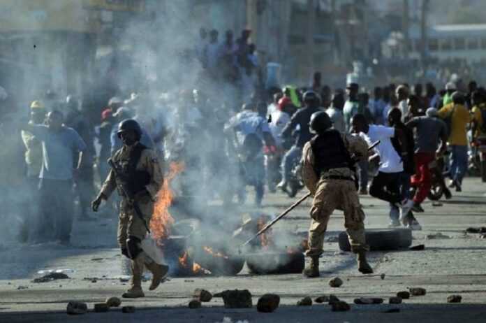 manifestation en haiti