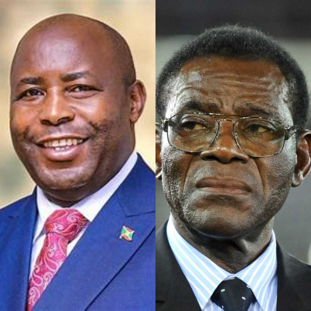 Burundi : Evariste Ndayishimiye tend la main à Teodoro Obiang Nguema