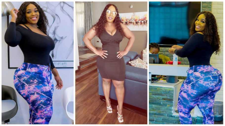 Risper Faith finally shows off her gorgeous figure after her plastic surgery