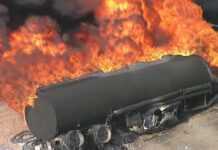 Explosion d'une citerne