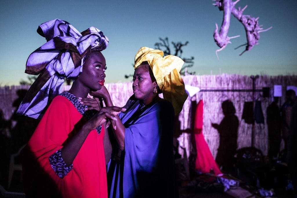 La Fashion Week de Dakar dans une forêt de baobabs