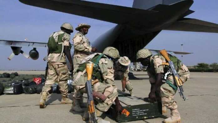 Soldats de l'Armée nigériane