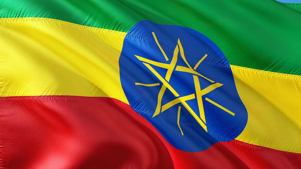 Drapeau de l'Ethiopie