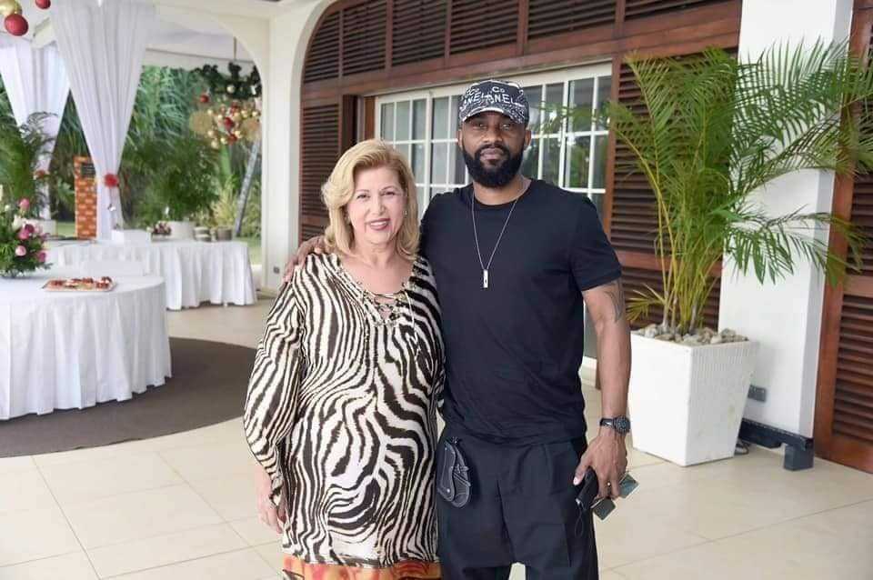 Fally Ipupa et Mme Ouattara