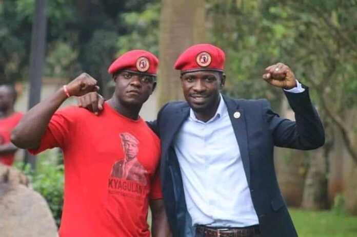 Francis Senteza garde du corps de Bobi-Wine