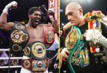 Boxe : Tyson Fury répond au défi d’Anthony Joshua