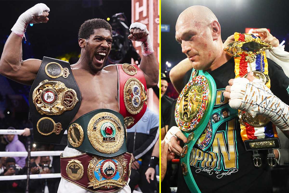 Boxe : Tyson Fury répond au défi d'Anthony Joshua