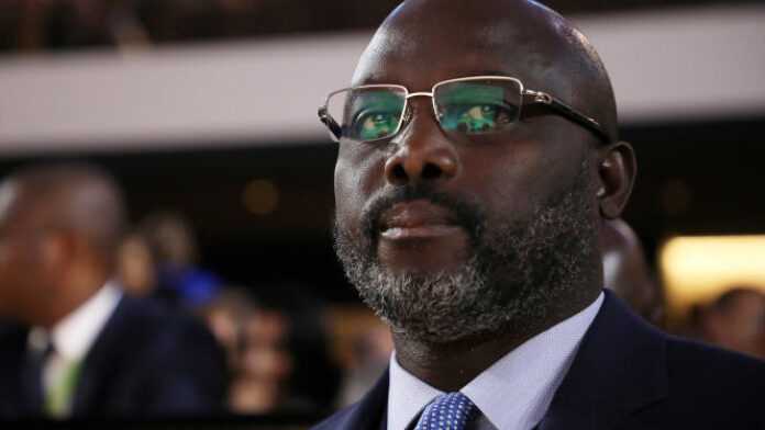 George Weah, Président du Liberia