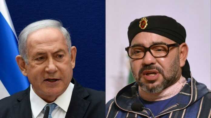 Benyamin Netanyahou et Mohammed VI