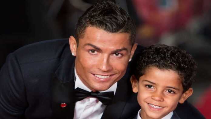 Ronaldo et son fils, Cristiano Junior