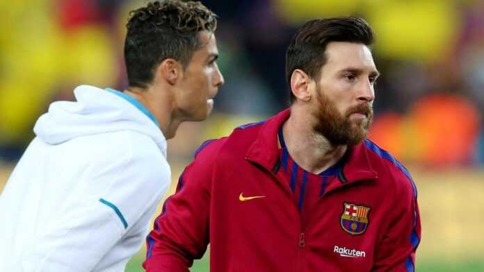 Cristiano Ronaldo et Lionel Messi