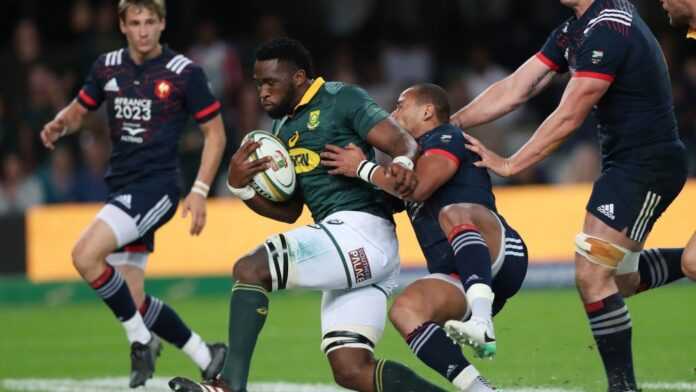 Siya Kolisi à l’œuvre