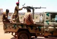 Soldats de l'armée soudanaise