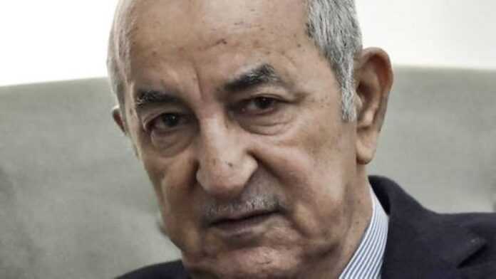 Le Président algérien, Abdelmadjid Tebboune