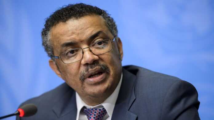 Tedros Adhanom Ghebreyesus, DG de l'OMS