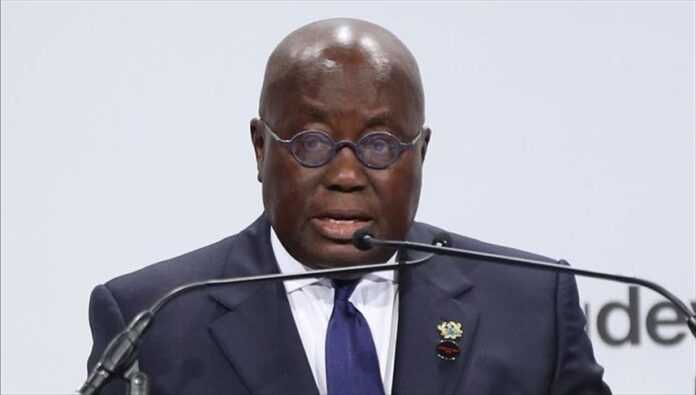 Le Président du Ghana, Nana Akufo-Addo