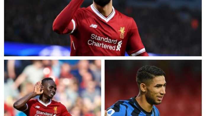 Salah, Mané et Hakimi