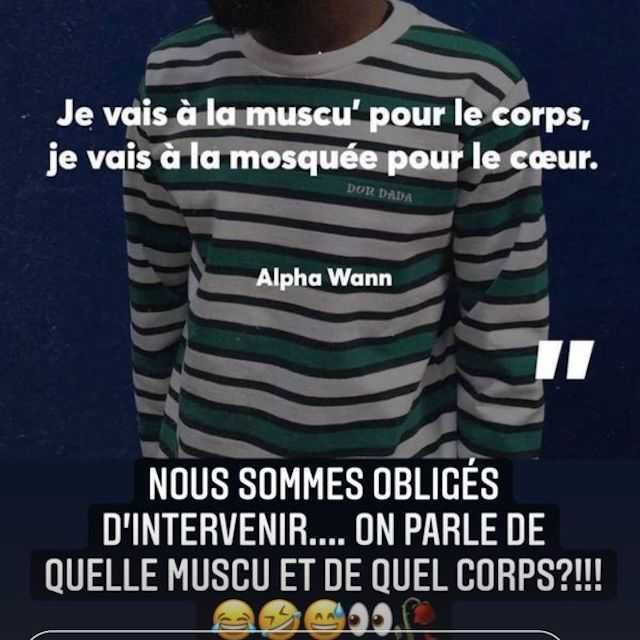 Booba lance une enorme pique au rappeur alpha wann sur instagram