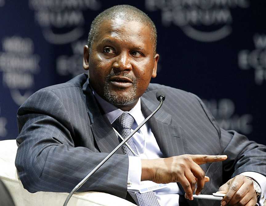 Aliko Dangote perd plus de 484 milliards en 24 heures !