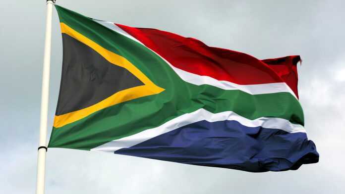 Bandera de sudáfrica