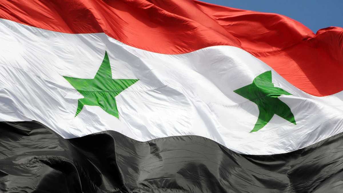 Drapeau de la Syrie