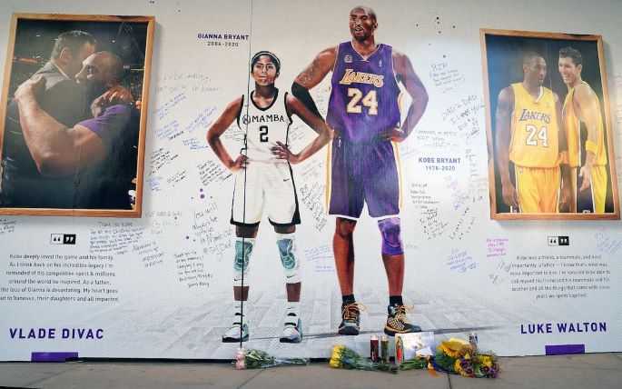 Gianna et Kobe Bryant