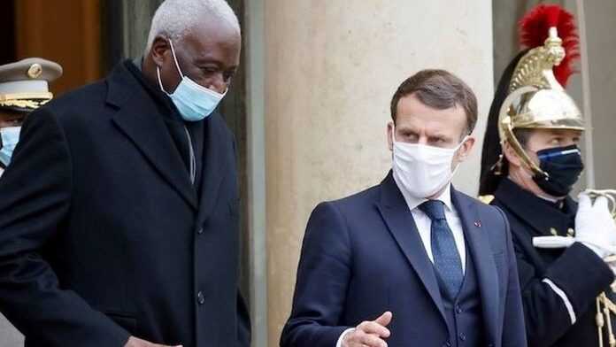 Emmanuel Macron et Bah N'daw