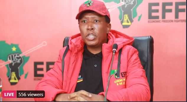 Afrique du Sud, Covid-19 : Julius Malema veut être le premier à recevoir le vaccin