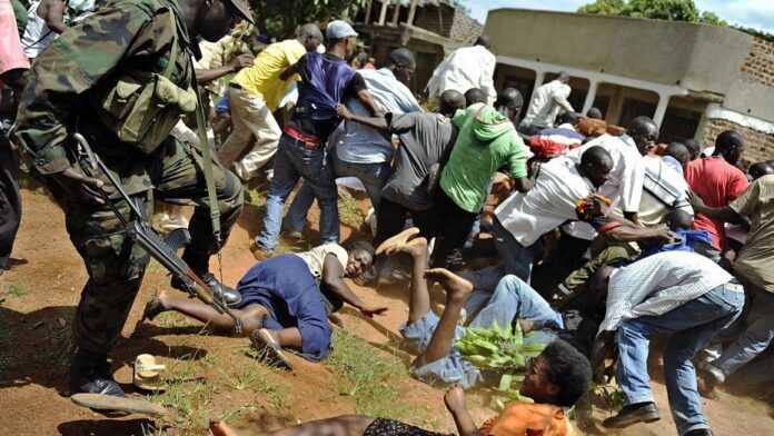 Manifestation en Ouganda