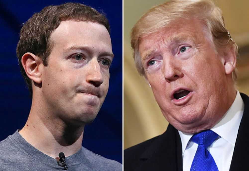 Mark Zuckerberg bannit Trump de Facebook, Instagram aussi