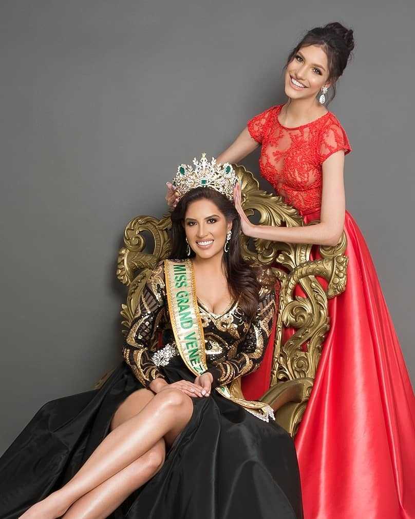 Miss Grand Venezuela 2020 Eliana Roa crowning