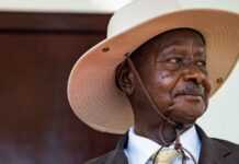 Le Président ougandais, Yoweri Museveni