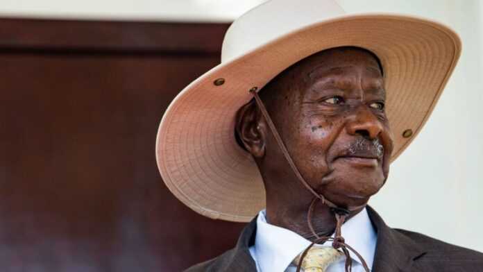 Le Président ougandais, Yoweri Museveni